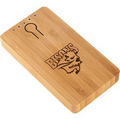 4000 mAh Bamboo Power Bank w/ Indicator